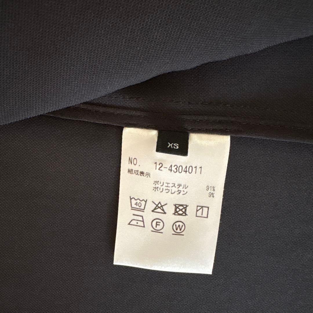 プラステ　ハイストレッチトリコット　セットアップ　ブラック　XS