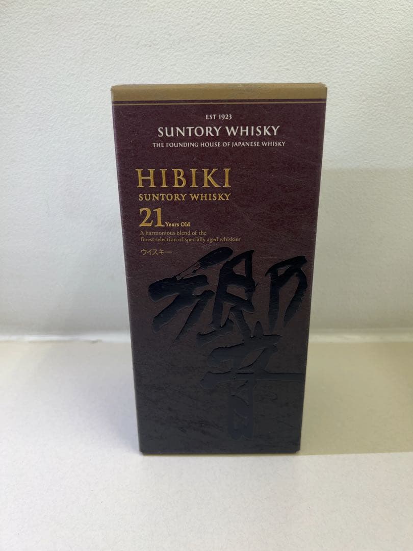 新品 サントリー HIBIKI 響 21年 700ml 箱付　ホログラム付
