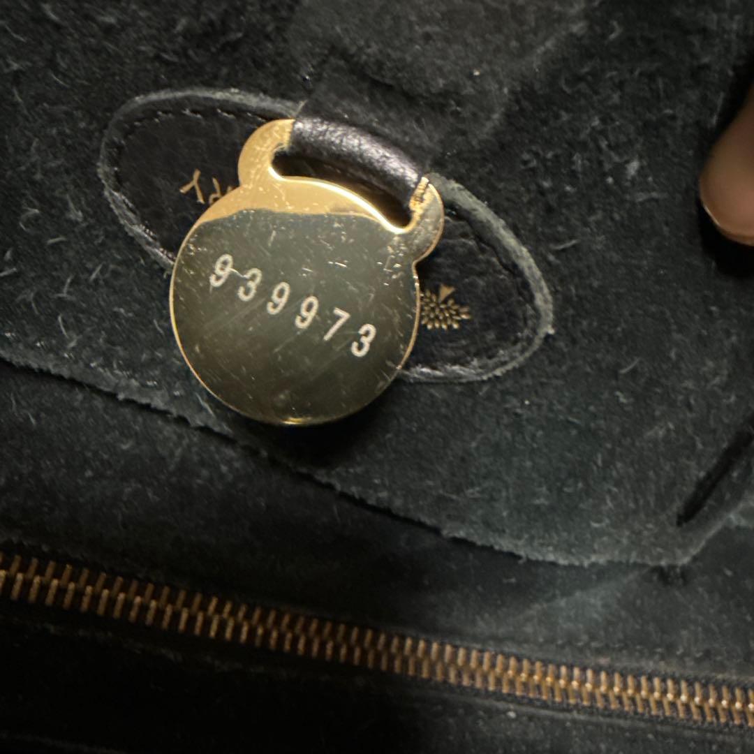 【*ん様 マルベリー　パープル レザー バッグ