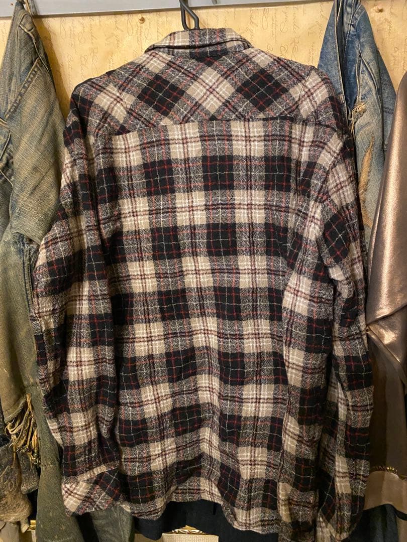 backlash ウールシャツ　ベージュ