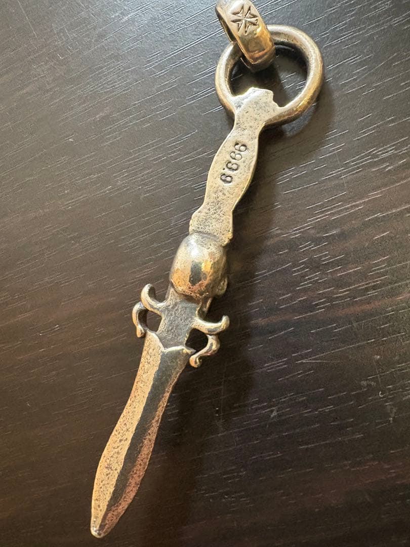 50ｇ超え！重量級シルバーホース バターナイフ Silver925ガボールタイプ