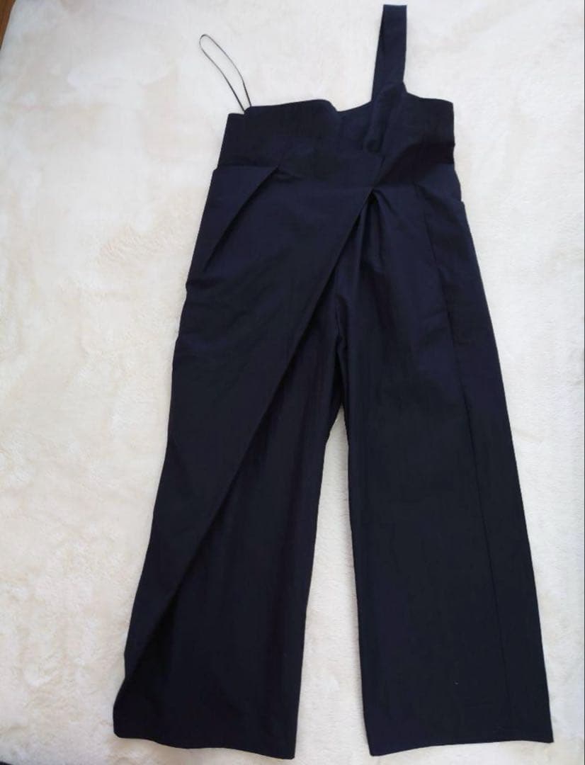 期間限定お値下げ⭐︎ETRE TOKYO⭐︎ワンショルダーラップワイドパンツMサイズ