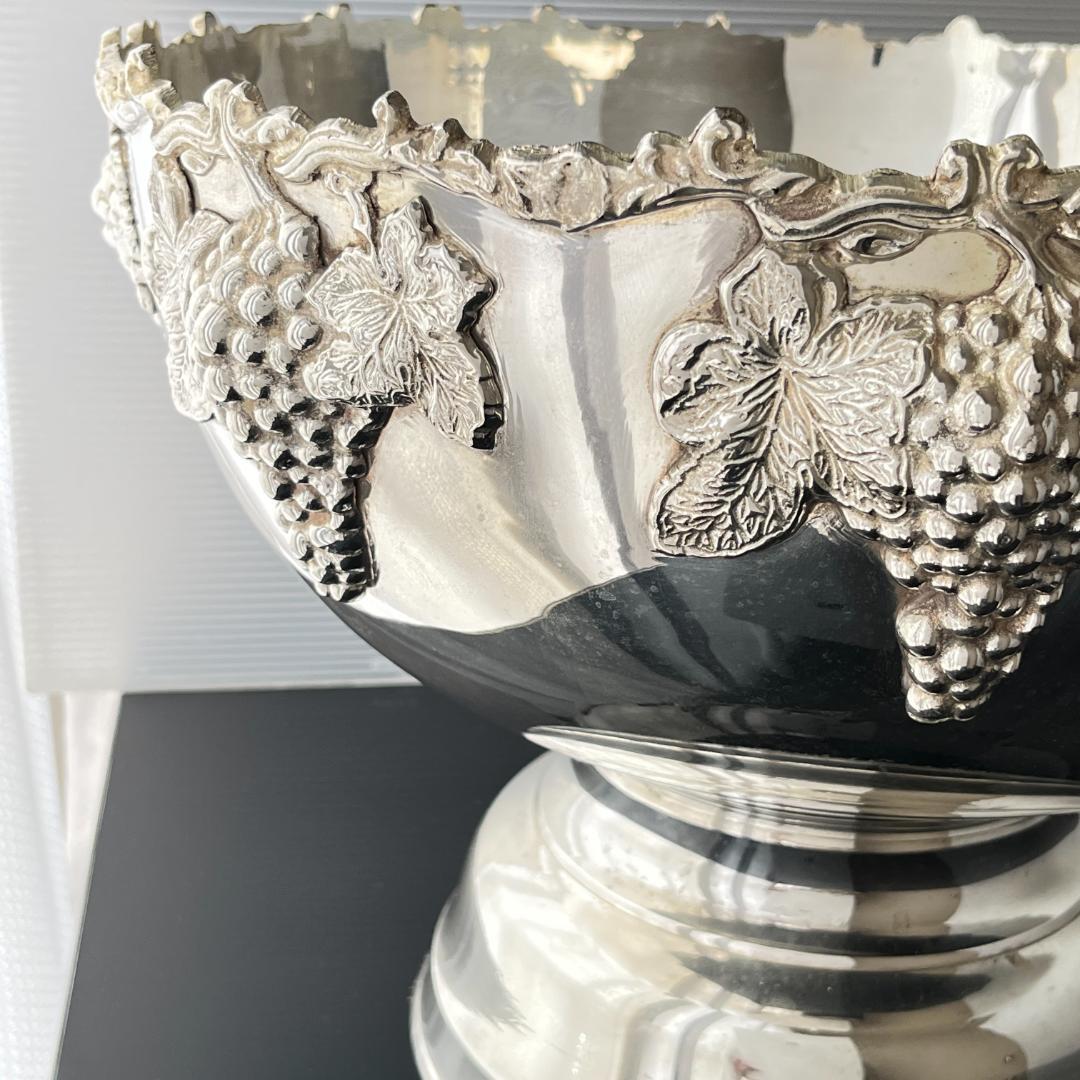 【特大】 葡萄のワインクーラー / パンチボウル / センターピース 巨大