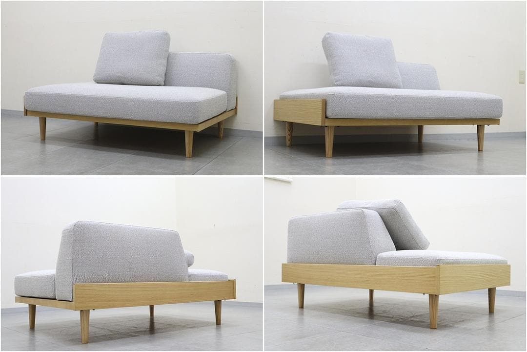 未使用 unico ウニコ NOLA ノルア 2シーター ソファ 2人掛 B品