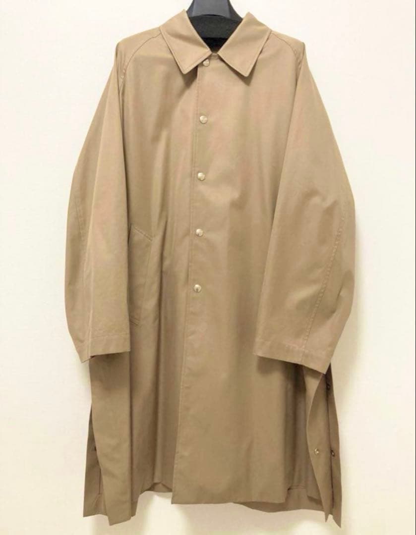 The CLASIK FINE COTON GABARDINE バルカラーコート