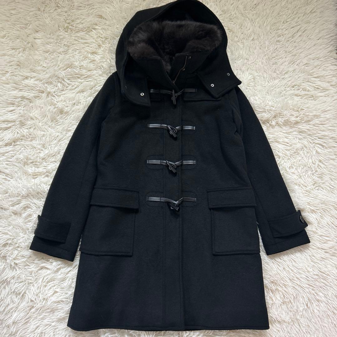 完売色　RUIRUE BOUTIQUE ラビットファーミドルダッフルコート