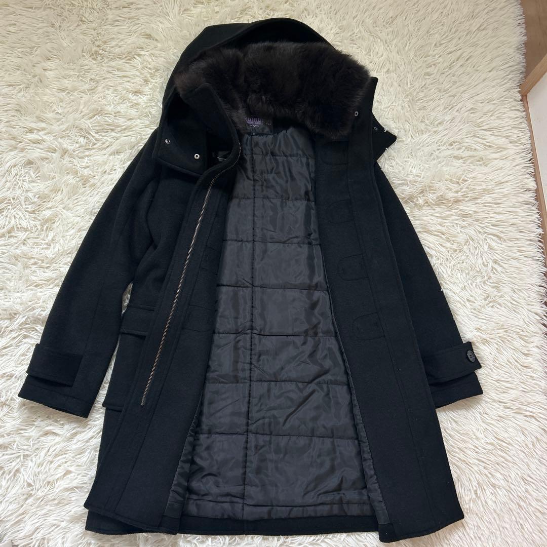 完売色　RUIRUE BOUTIQUE ラビットファーミドルダッフルコート