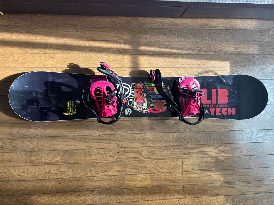 LIB TECH スノーボード ビンディング付き