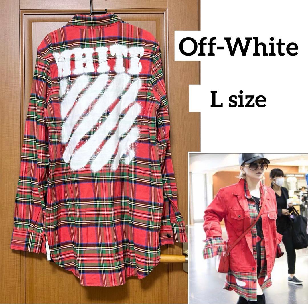 off-White ⭐︎チェックシャツ