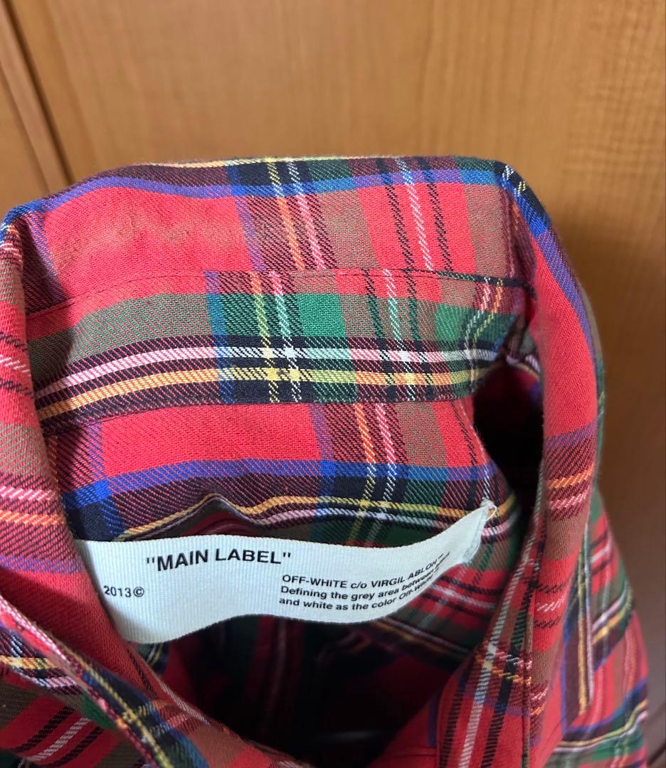 off-White ⭐︎チェックシャツ