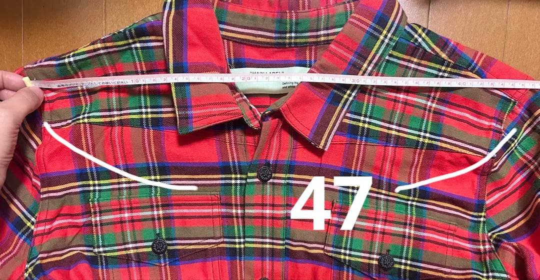 off-White ⭐︎チェックシャツ