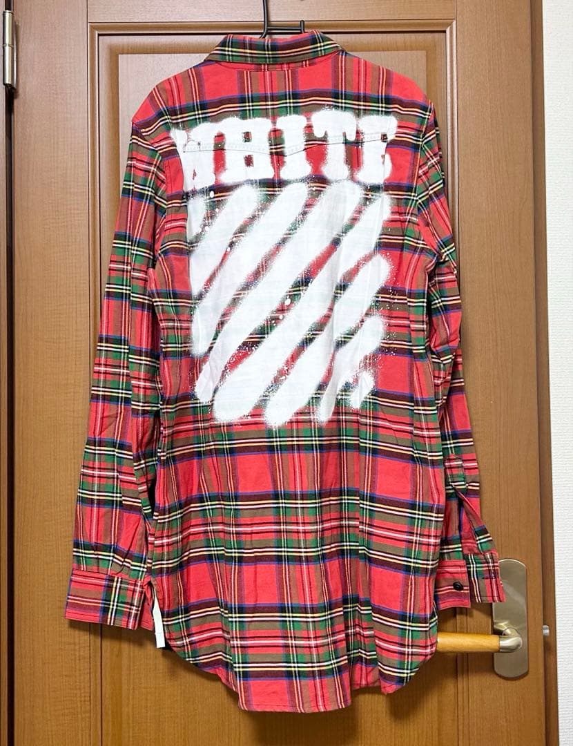 off-White ⭐︎チェックシャツ