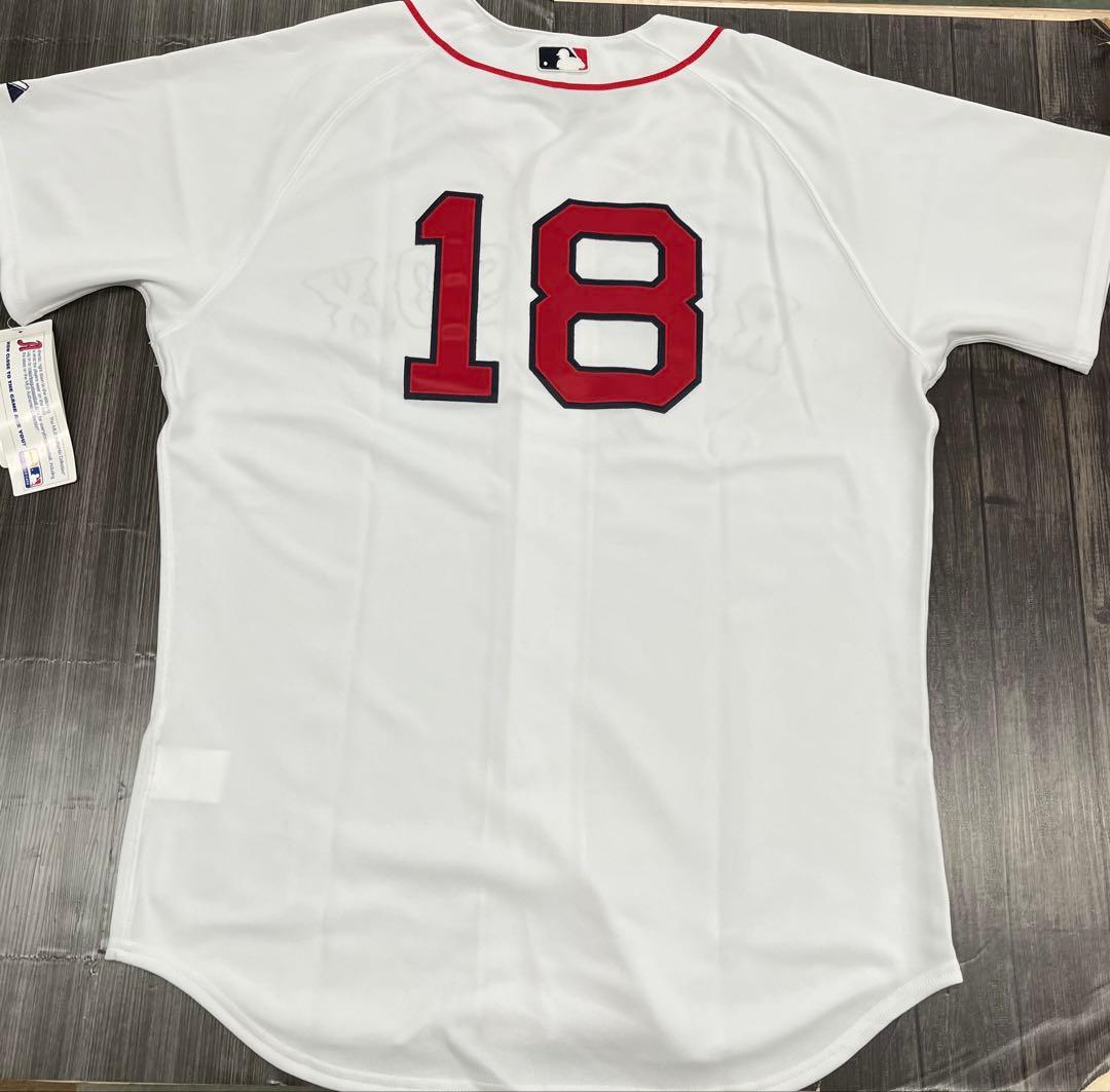 レッドソックス 松坂オーセンティックユニフォーム/Lサイズ