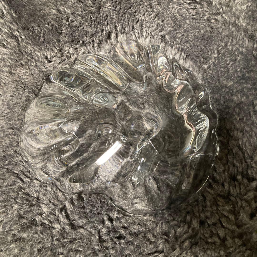 バカラ　クリスタル 波型ボウル