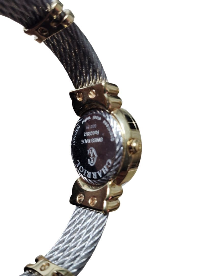 フィリップシャリオール シェル文字盤 ダイヤモンド8P