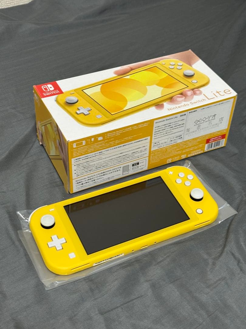 Nintendo Switch Lite イエロー 本体セット　動作確認済