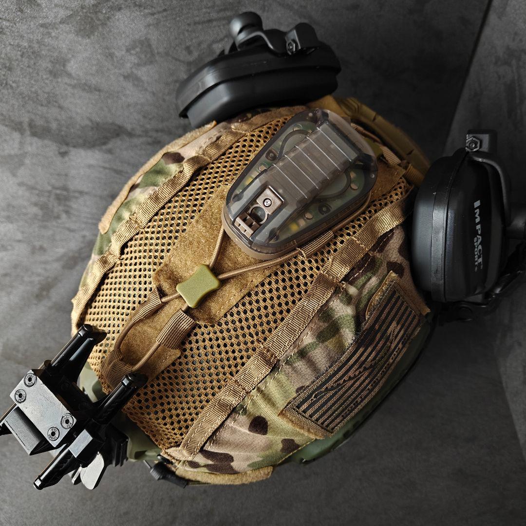 新品 実物NIJ IIIA防弾ヘルメット Fast SFタイプ MCフルセット