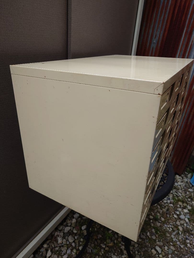 6段 スチール レターケース 引出し 小物入れ 書類ケース オフィス家具 レトロ