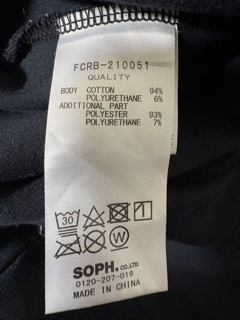 f.c.real bristol ブラック パンツ