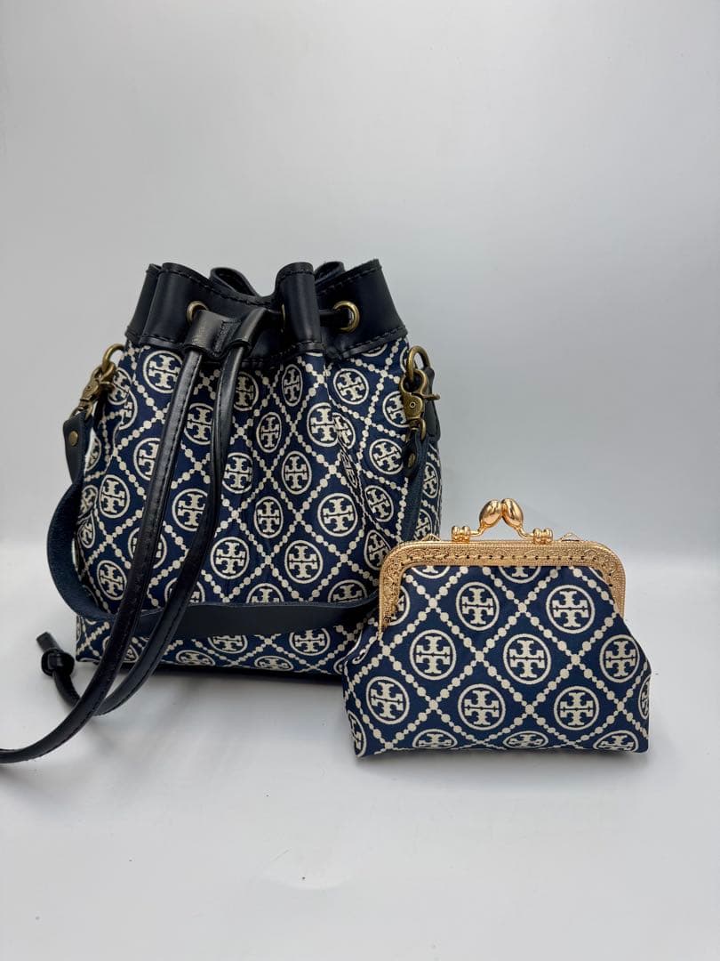 ハンドメイド　バケットバッグ 2点セット　#589