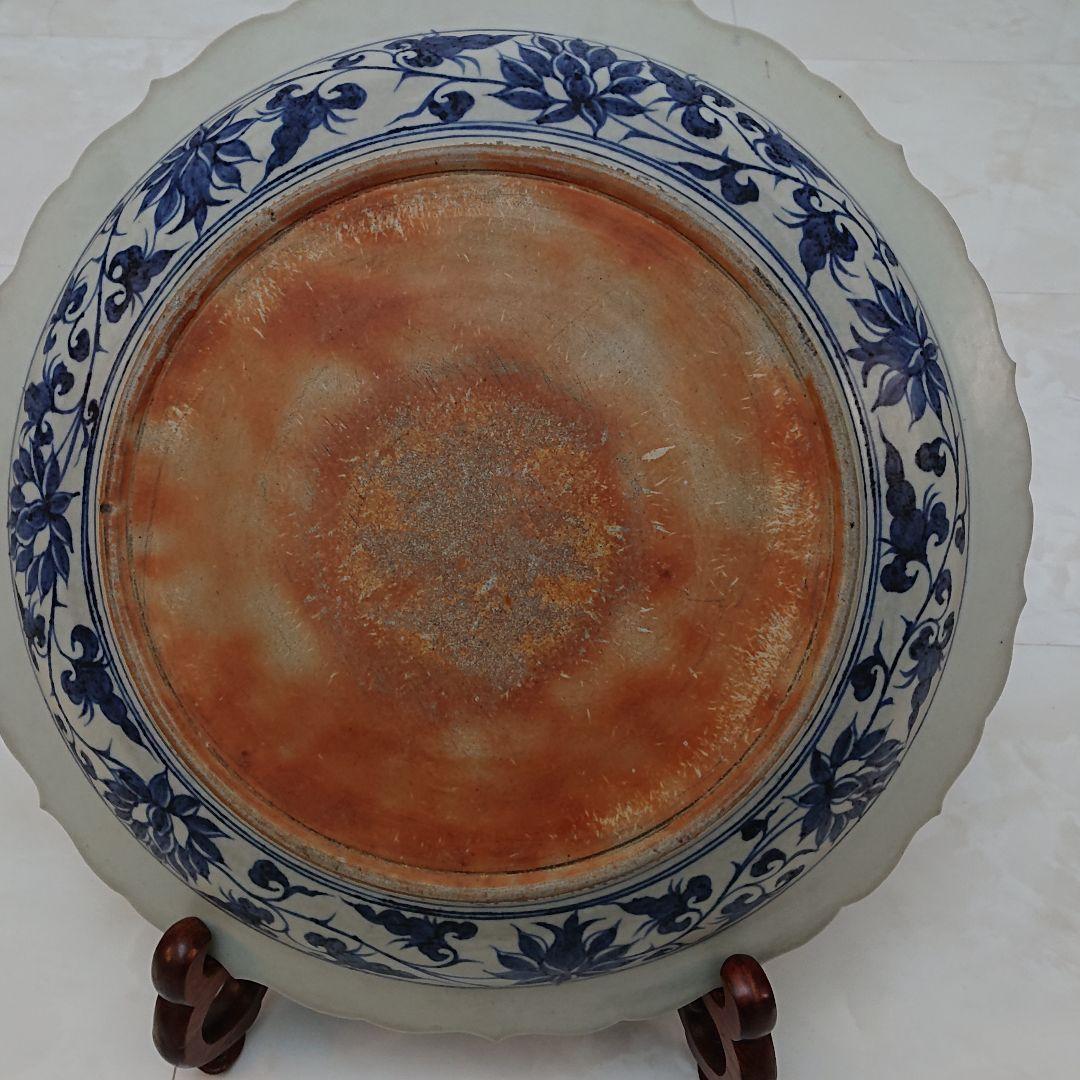 骨董品 アンティーク 大皿 年代物