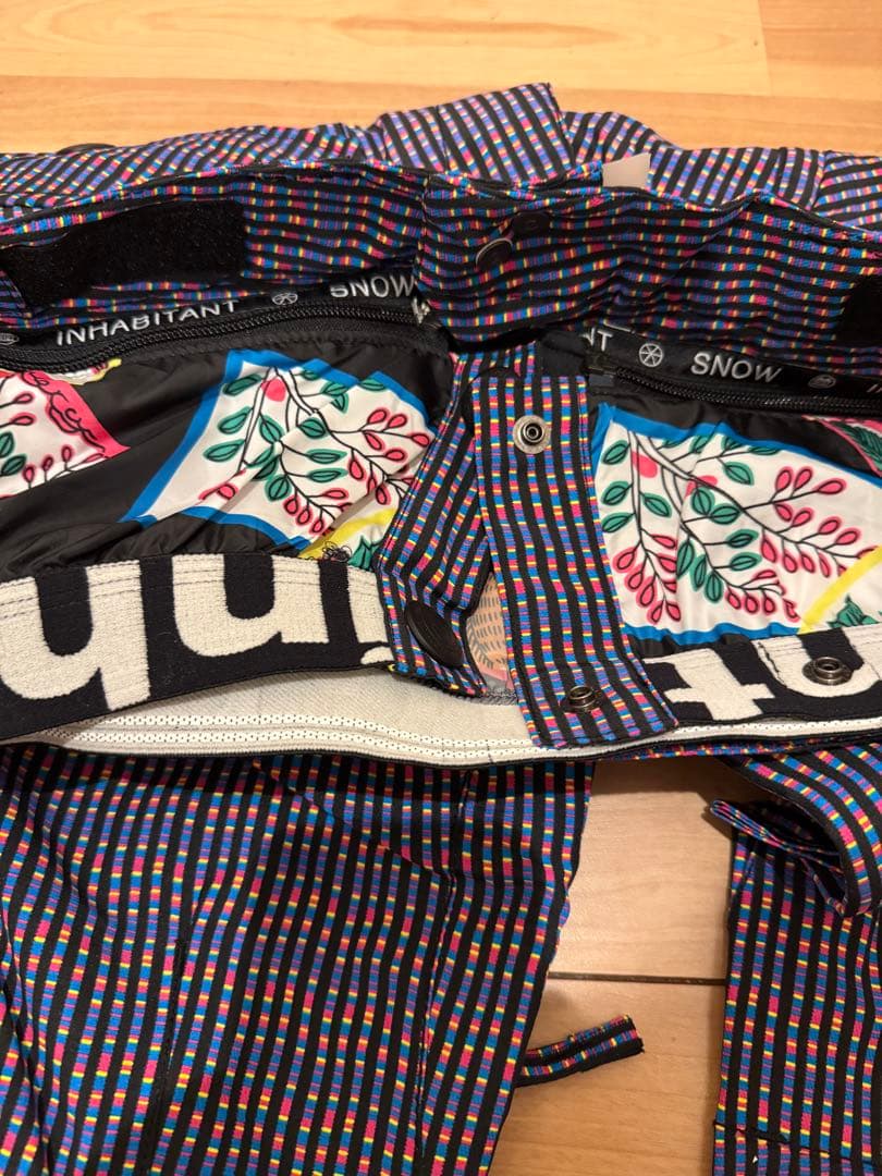 INHABITANT インハビタント スノーボードウェア パンツ チェック柄