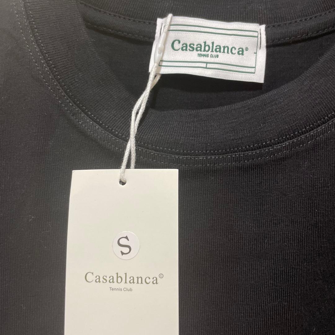 CASA BLANCA ブラック Tシャツ　Sサイズ