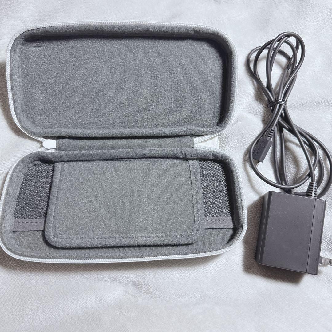 美品 Nintendo Switch Lite グレー 純正充電器 ケース付き