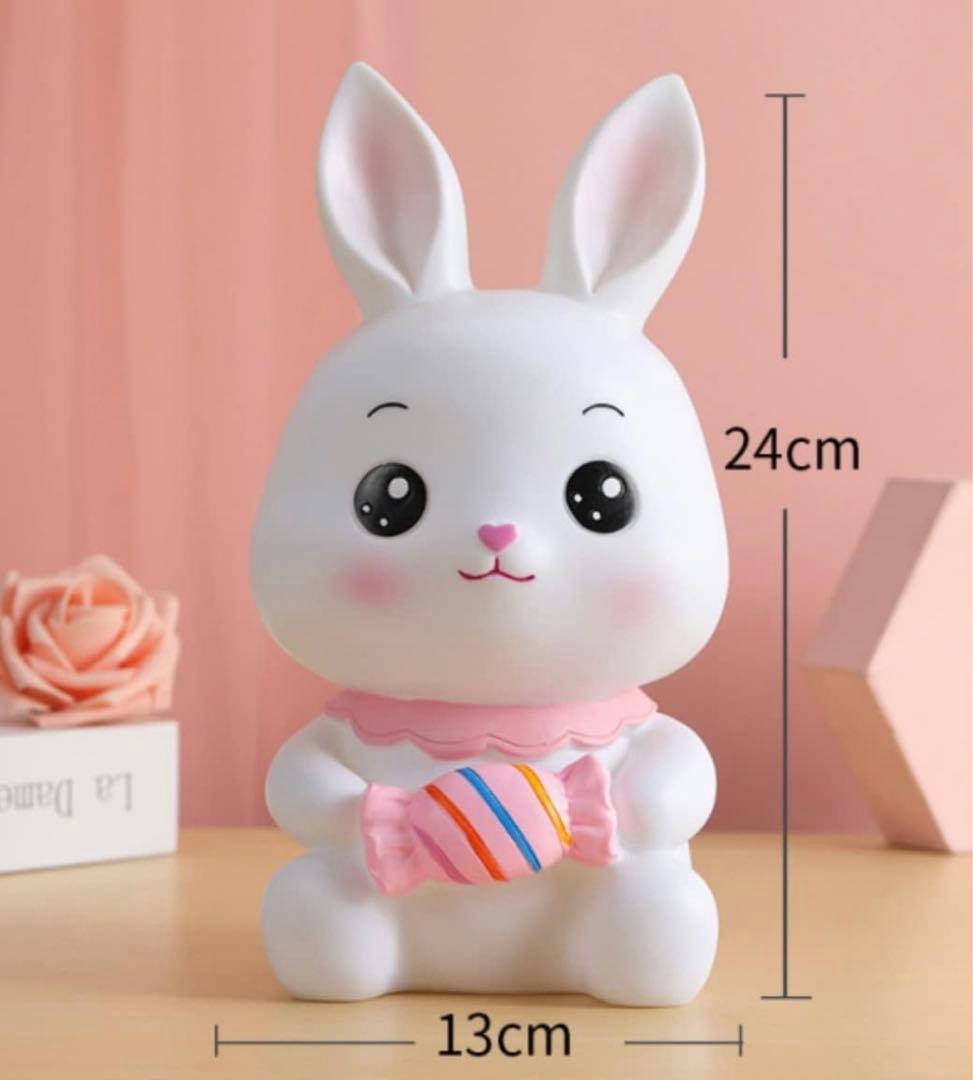 貯金箱 うさぎ バンク プレゼント キャンディラビット