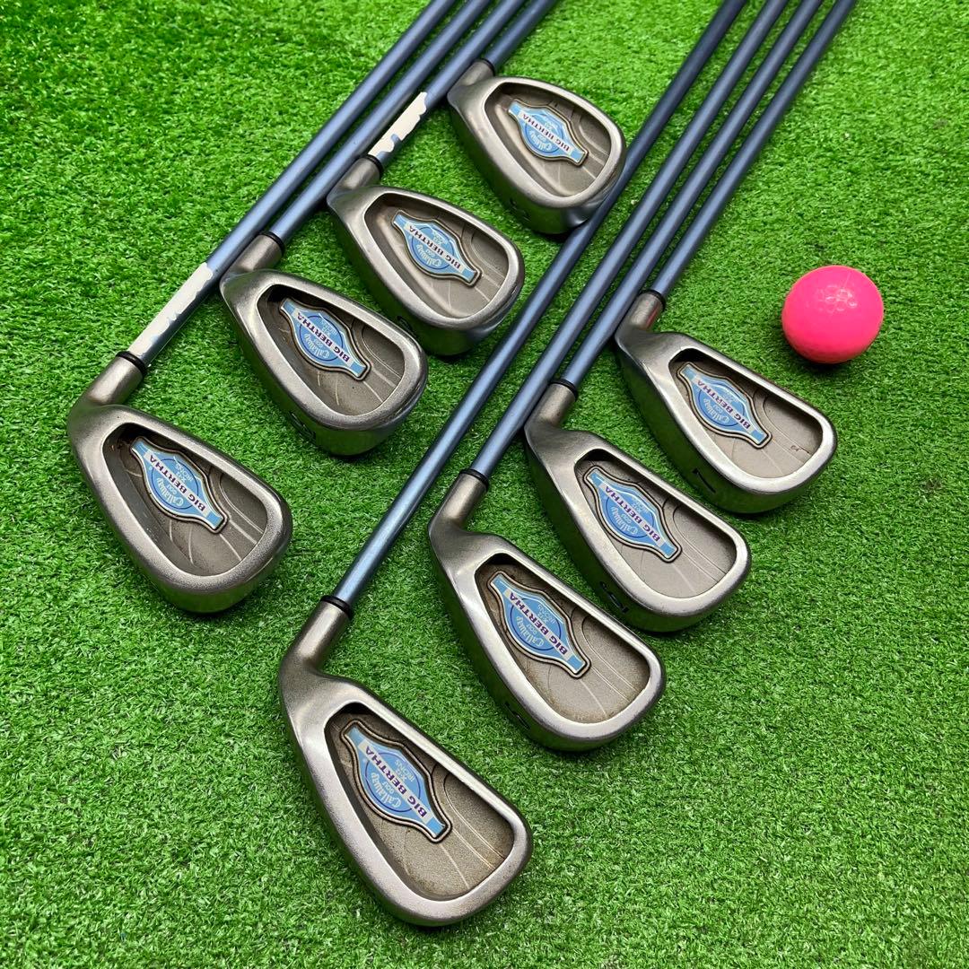 寶TIS-531 Callaway BIGBERTHA レディースアイアンセット