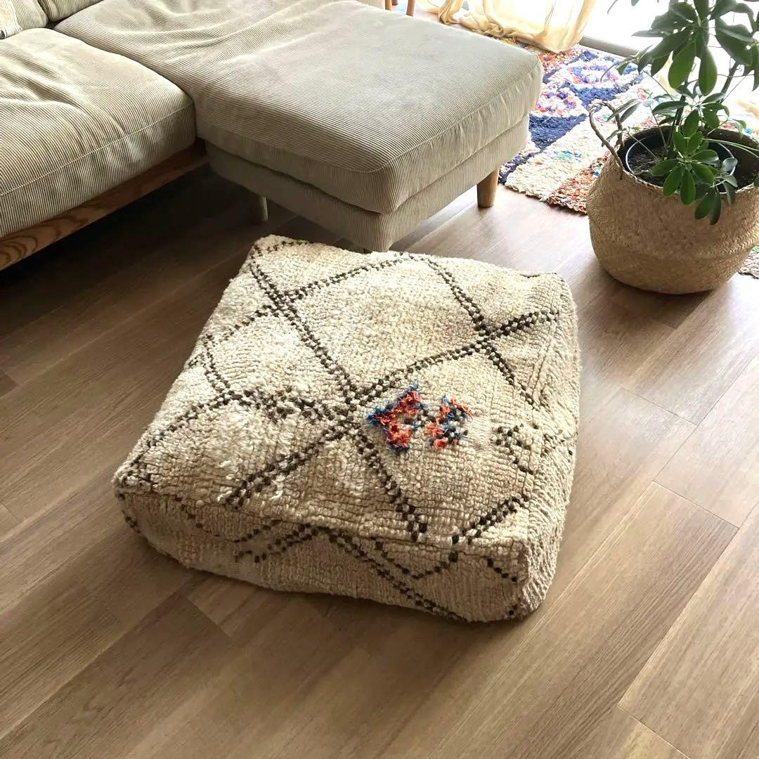 モロッコ　ヴィンテージベニワレン　プフ