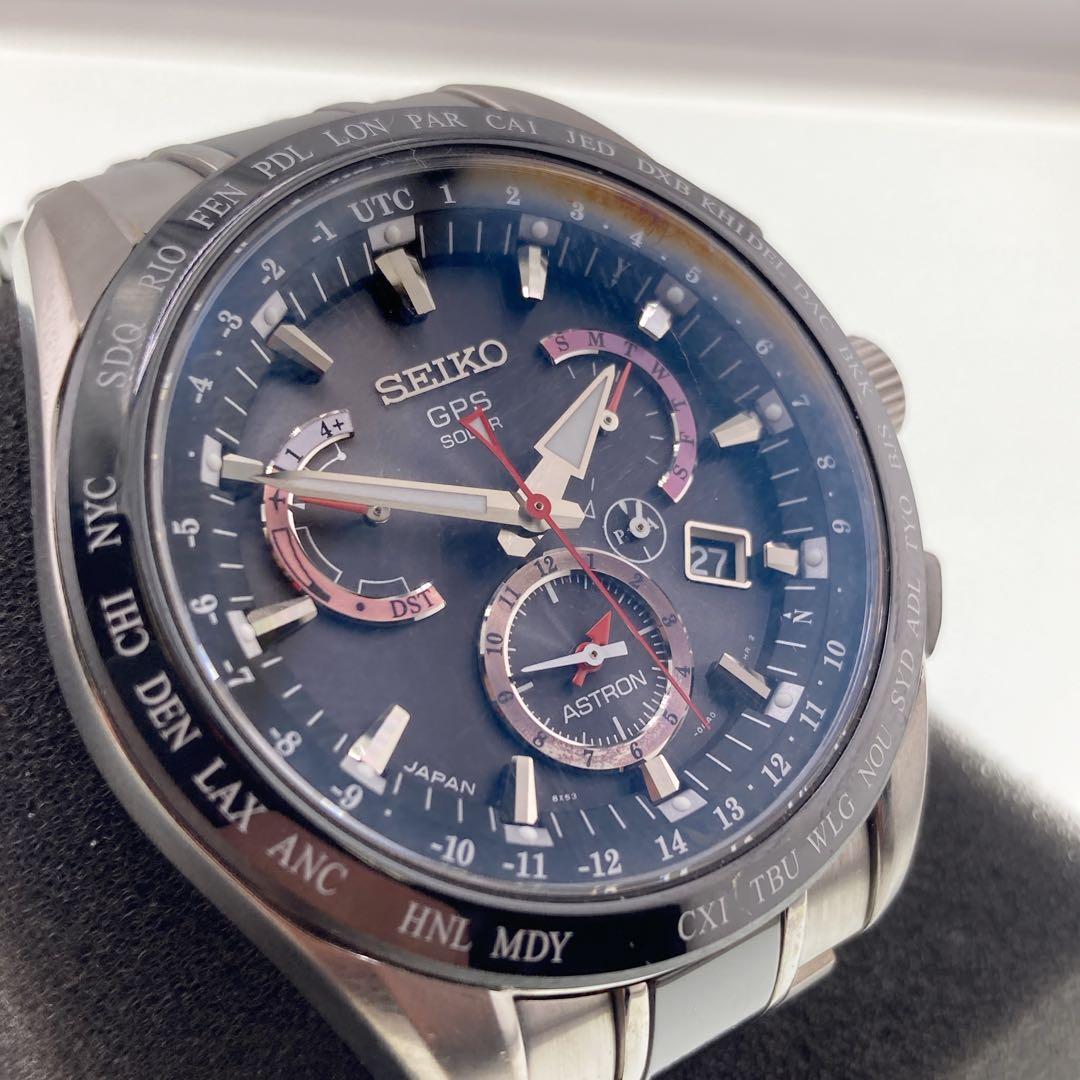 SEIKO GPSソーラー クロノグラフ 時計