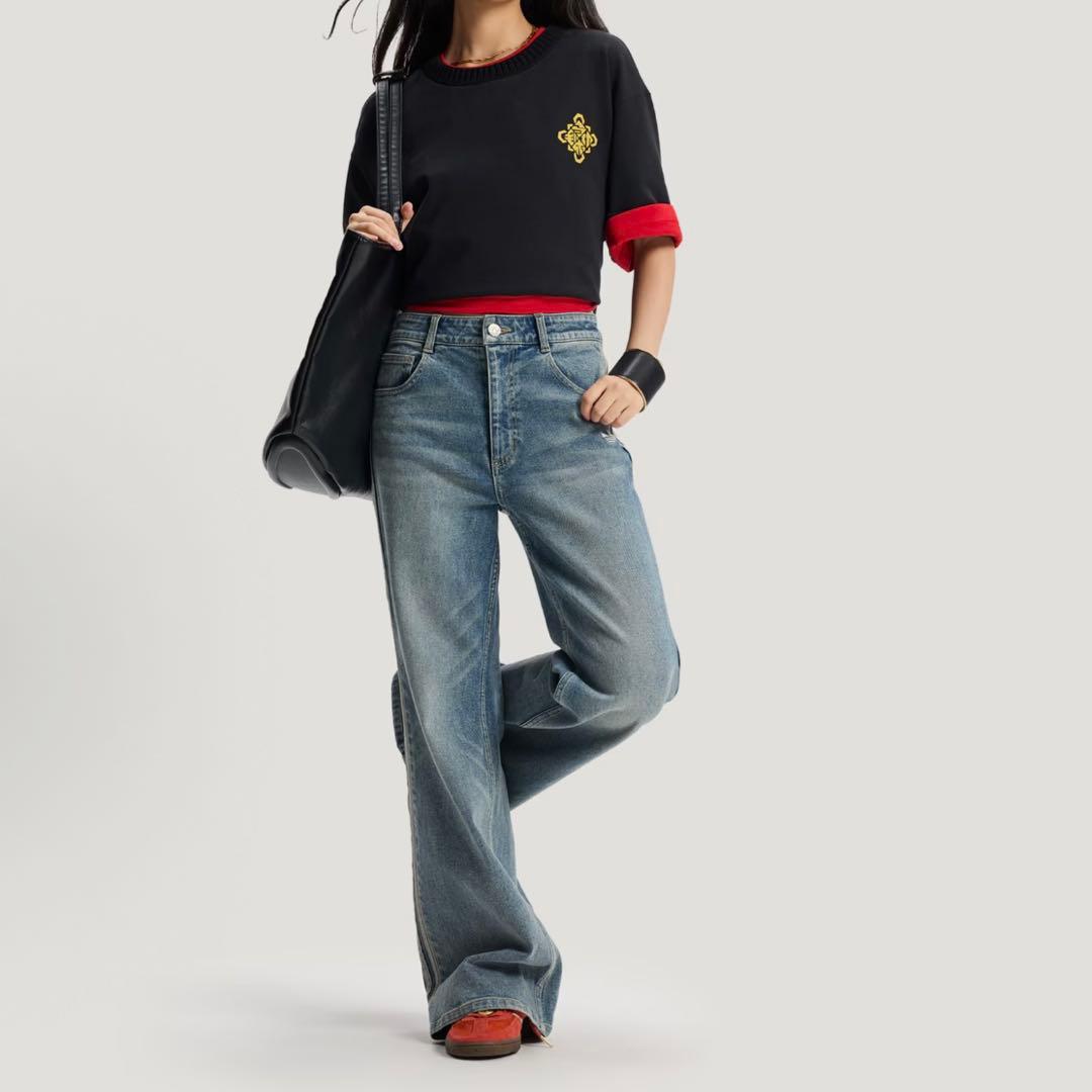 新品L Adidas FW25 CNY 馬年限定 半袖Tシャツ KT0714