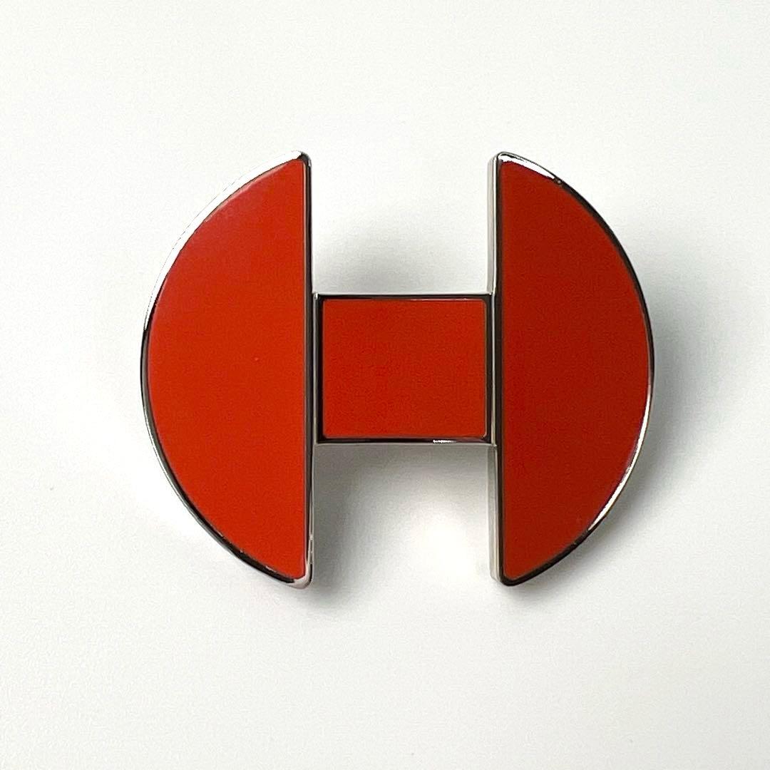 美品 エルメス HERMES Hモチーフ バレッタ ヘアアクセサリー