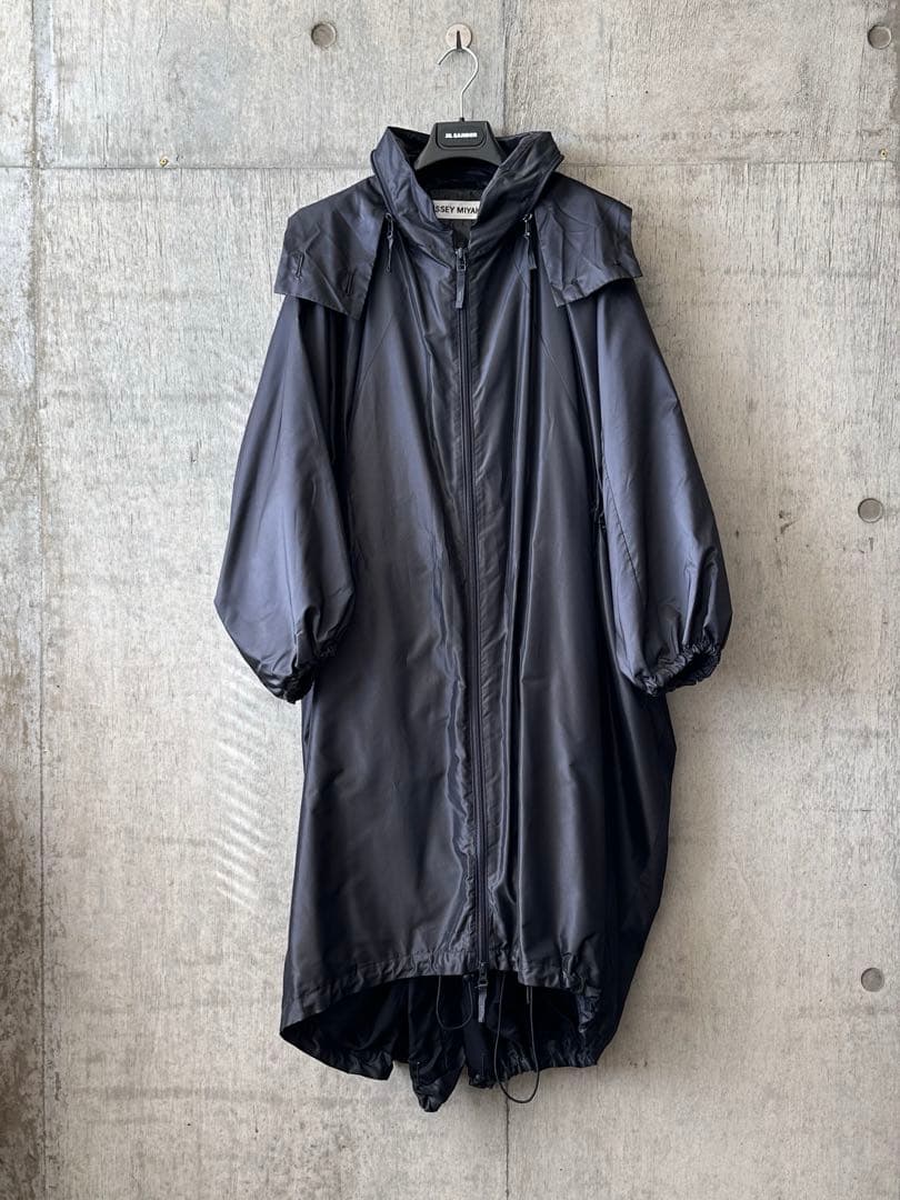 ISSEY MIYAKE ドロスト ナイロン ロングコート