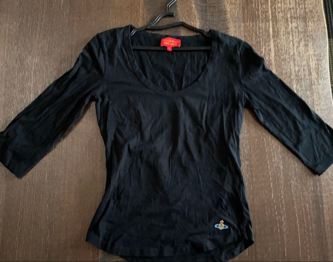 【希少】 ヴィヴィアンウエストウッド 7分袖Tシャツ