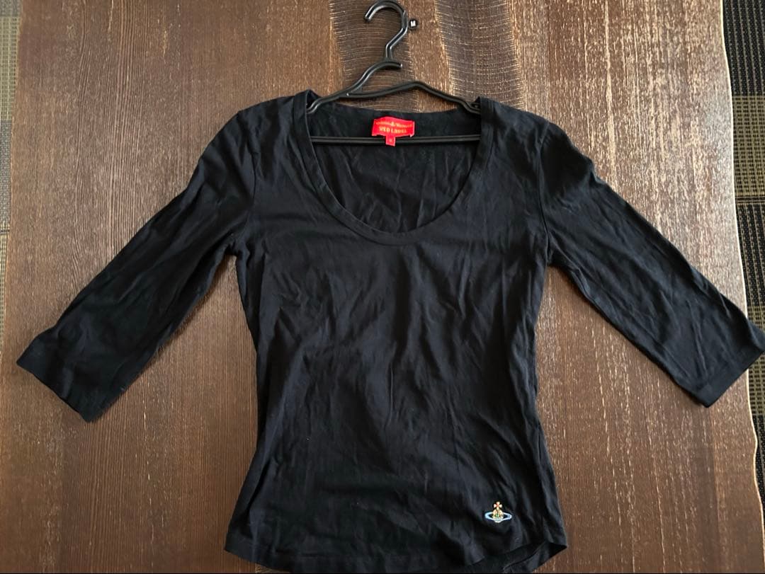 【希少】 ヴィヴィアンウエストウッド 7分袖Tシャツ