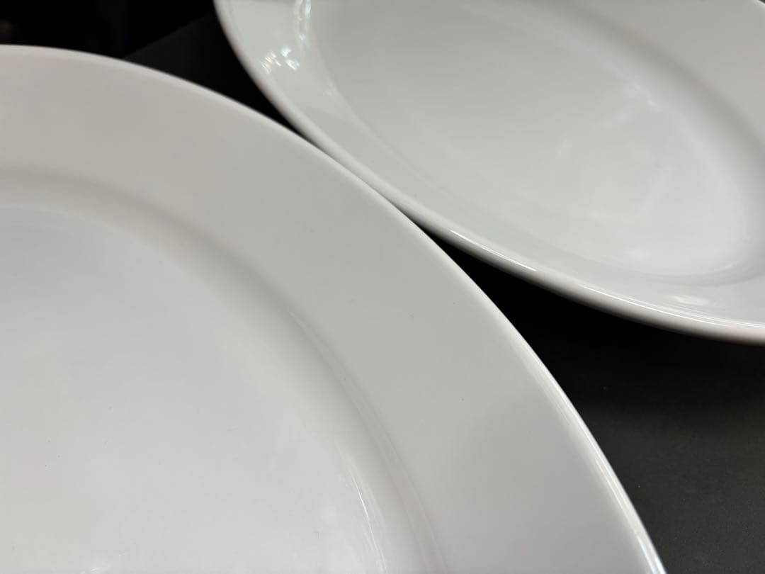 Tognanaトニャーナ 38㎝オーバルプレート 2枚 16㎝小皿6枚 セット