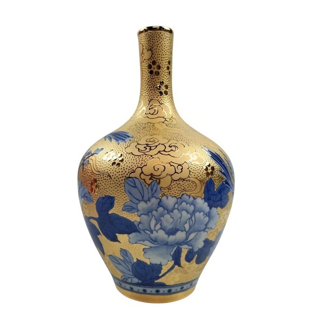 台華窯　青花シリーズ 花瓶　TAI-HWA POTTERY 保管品
