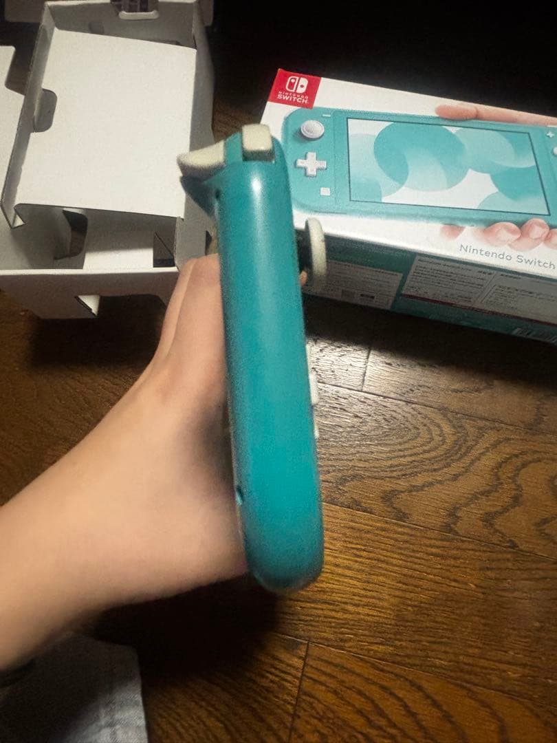 Nintendo Switch Liteターコイズブルー動作確認済み箱あり
