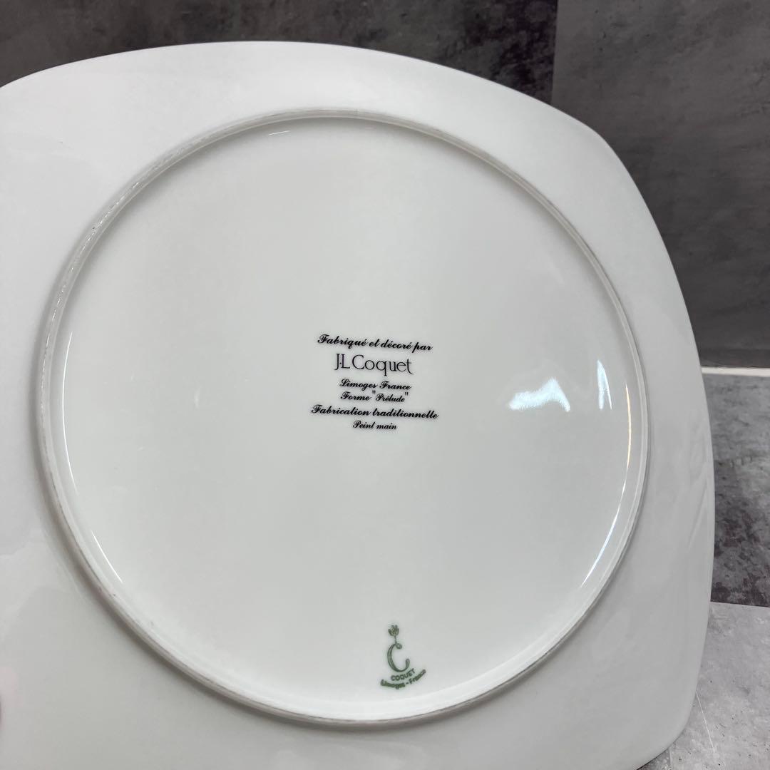 J.L Coquet - ジャン・ルイ・コケ　スクエアプレート　7枚セット