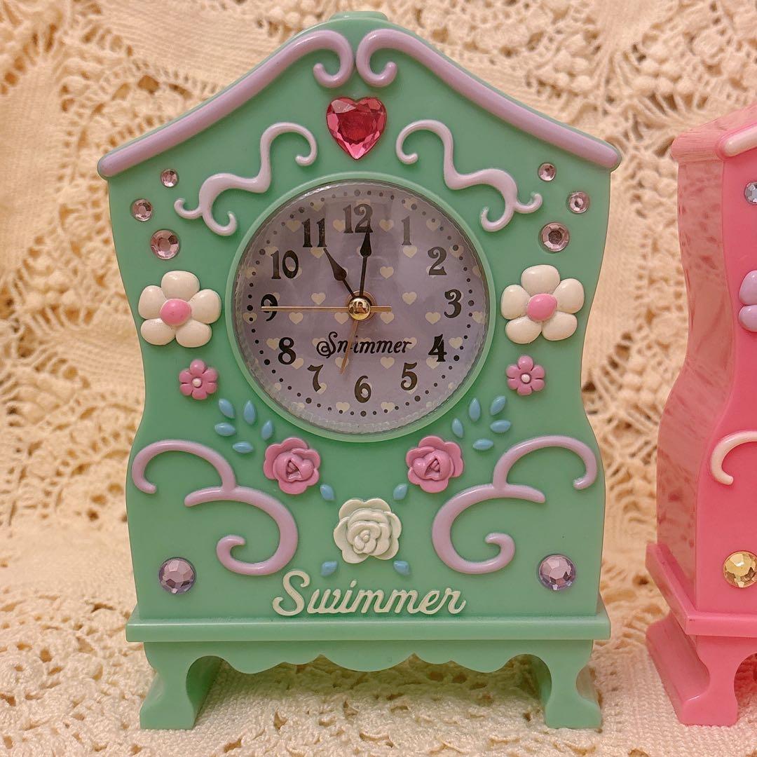 【希少】swimmer スイマー　時計 セット　ポーリーポケット 平成レトロ