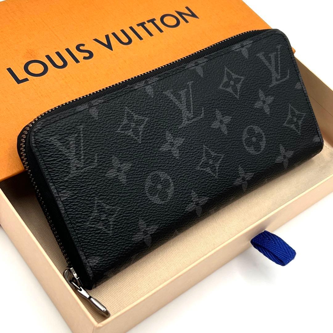 【極美品】ルイヴィトン エクリプス ジッピーウォレット ホリゾンタル ブラック