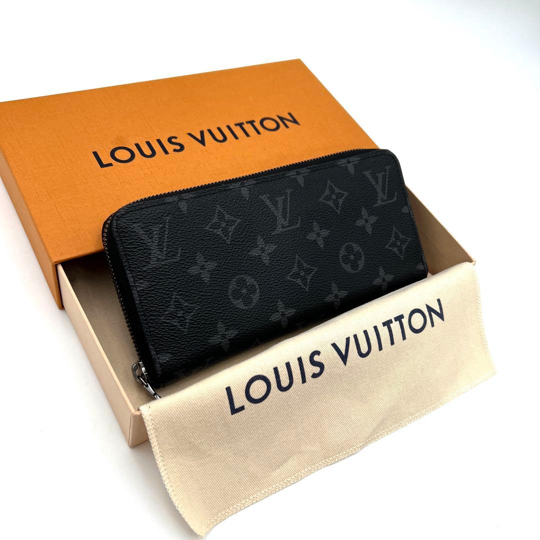 【極美品】ルイヴィトン エクリプス ジッピーウォレット ホリゾンタル ブラック