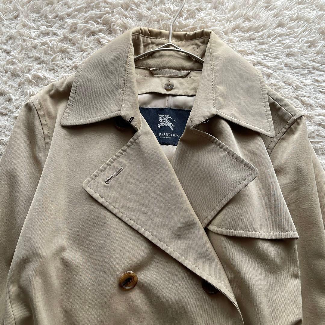 【大きいサイズ44】バーバリーロンドン トレンチコート ノバチェック ライナー