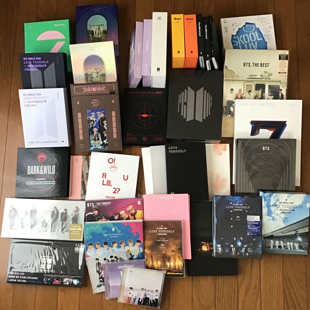 BTS CD アルバム　DVD フォトブック　まとめ売りセット（未開封品含む）