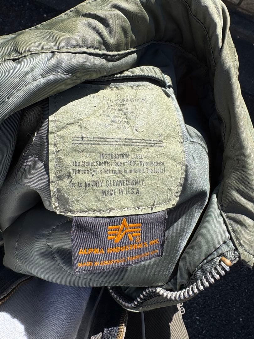 90s Alpha cwuー45p USA製