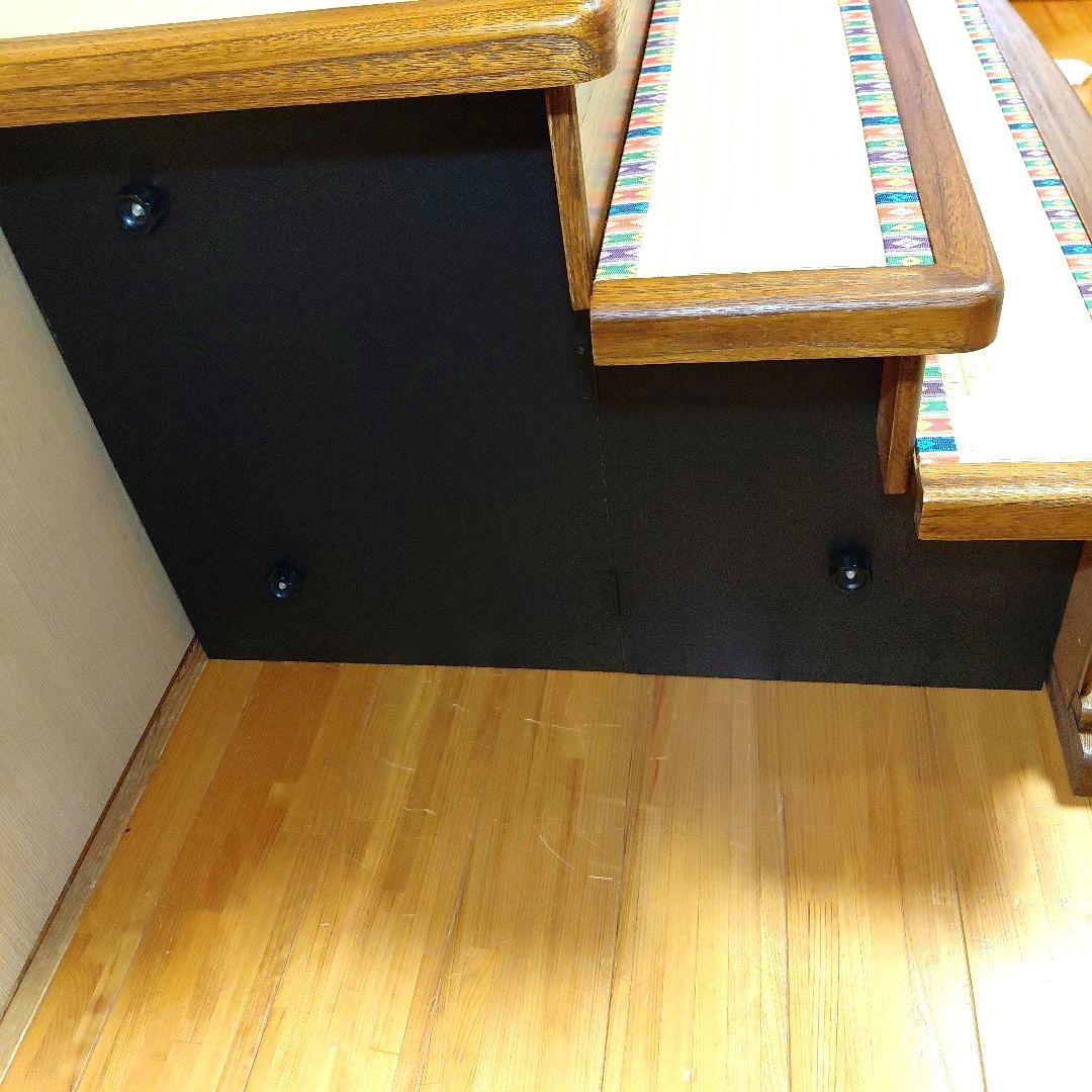 雛人形 三段飾り台 手描桜