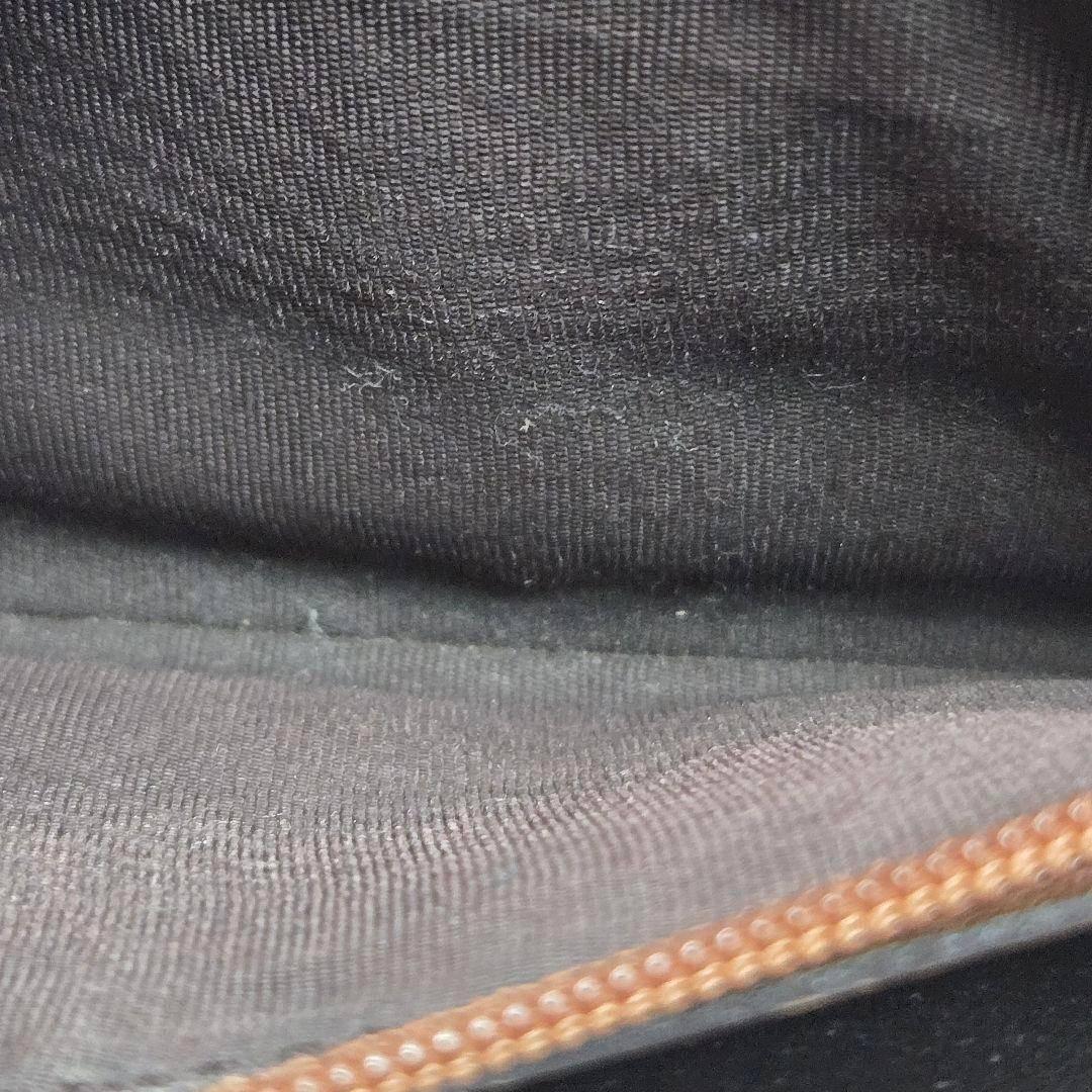 美品 GUCCI ラウンドファスナー マイクロシマレザー ホースビット