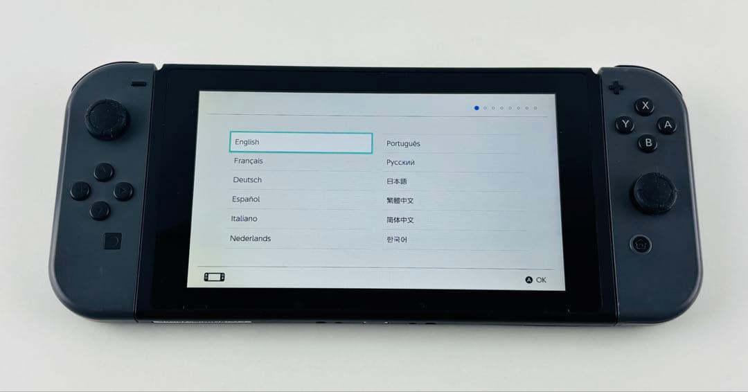 美品 ニンテンドー スイッチ グレー 本体 Nintendo swich